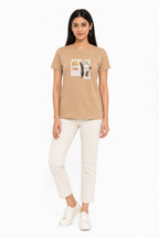 LIGHT SKIN WOMEN HALF SLEEVE TSHIRT