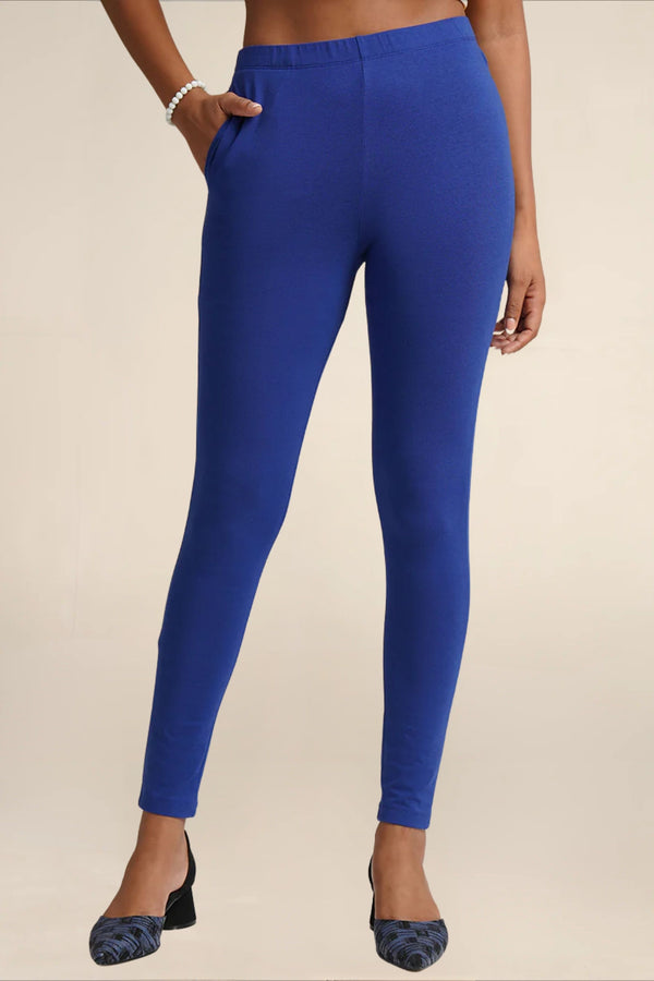WOMENS DEEP INK REGULAR LENGTH POCKET LEGGING