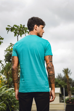 Men Jade Round Neck T-Shirt