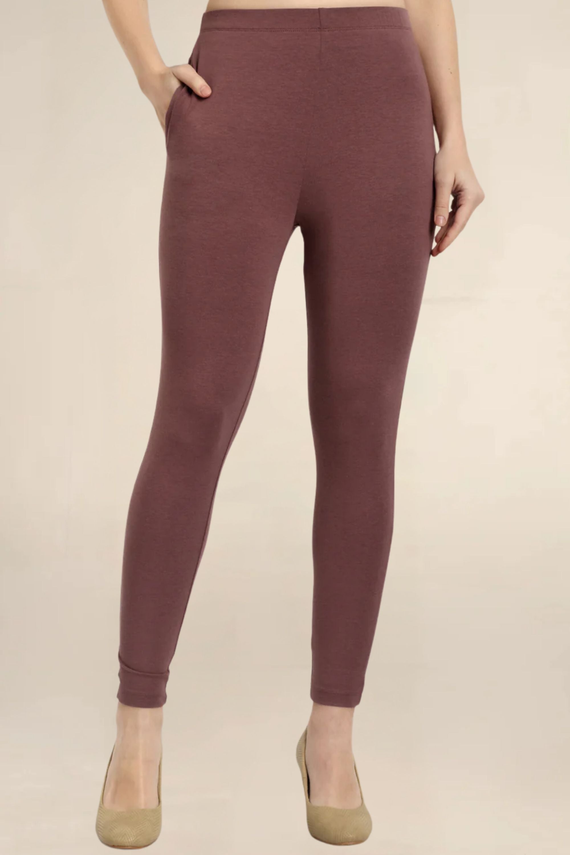 ONE SKY WOMEN MOUSE SOLID LEGGINGS