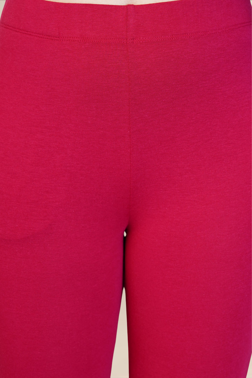 WOMENS DARK CERISE ANKLE LENGTH POCKET LEGGING