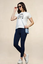 ONE SKY WOMEN NOUVEAU SOLID LEGGINGS