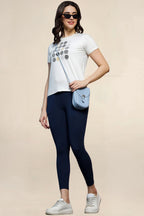 ONE SKY WOMEN NOUVEAU SOLID LEGGINGS