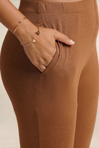 WOMENS CADBURY REGULAR LENGTH POCKET LEGGING