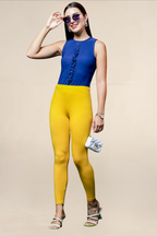 WOMEN MUSTARD ANKLE LENGTH LEGGING