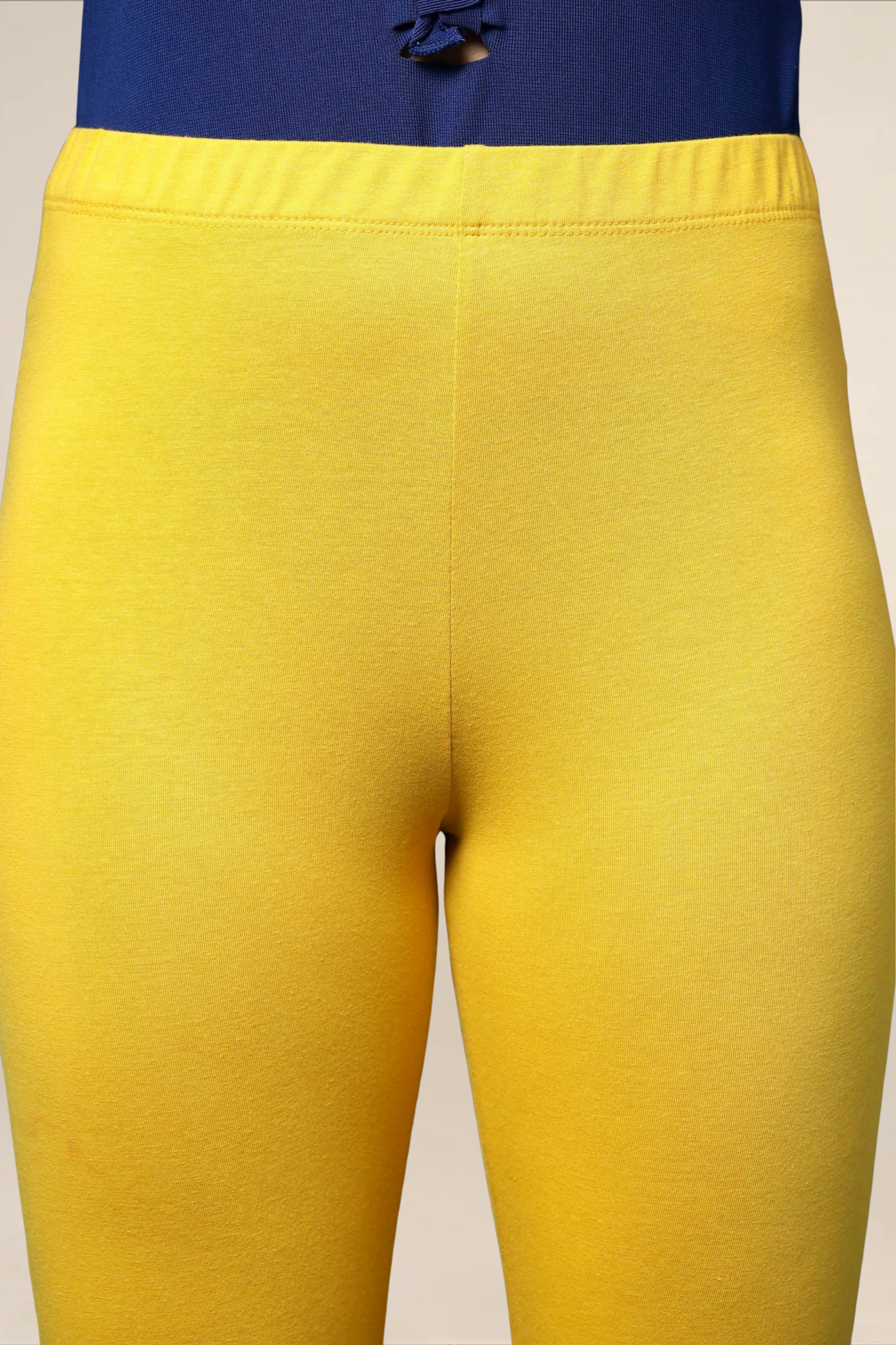 WOMEN MUSTARD ANKLE LENGTH LEGGING