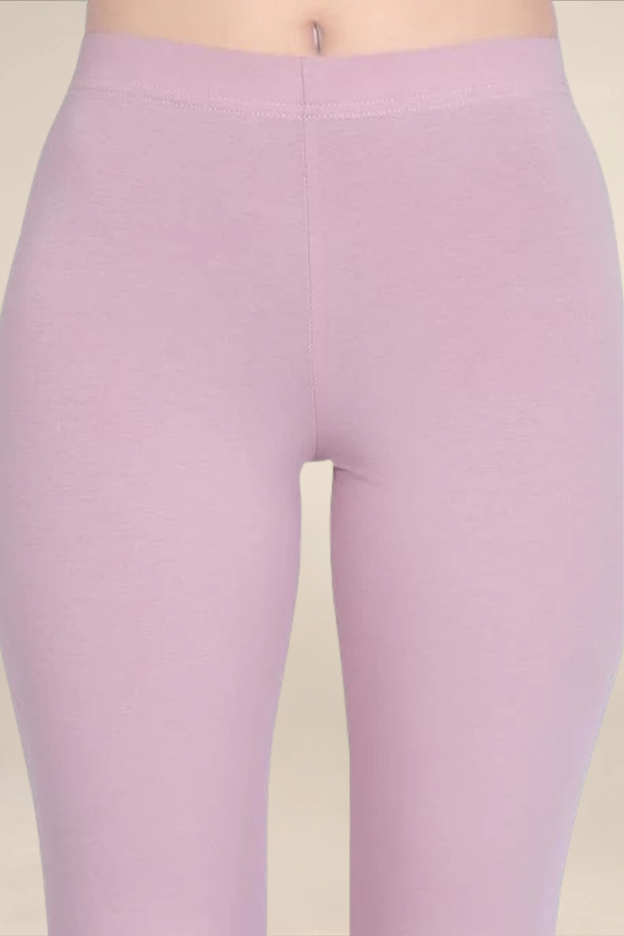 WOMEN DUSTY PINK  ANKLE LENGTH LEGGING