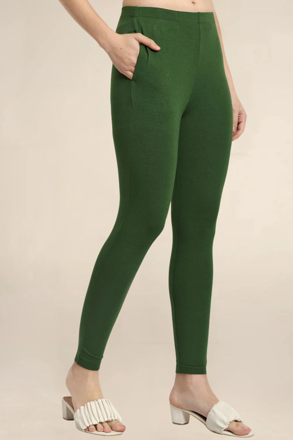 ONE SKY WOMEN SP. CHUTNEY SOLID LEGGINGS
