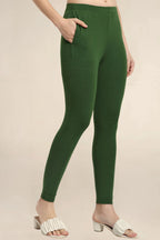 ONE SKY WOMEN SP. CHUTNEY SOLID LEGGINGS
