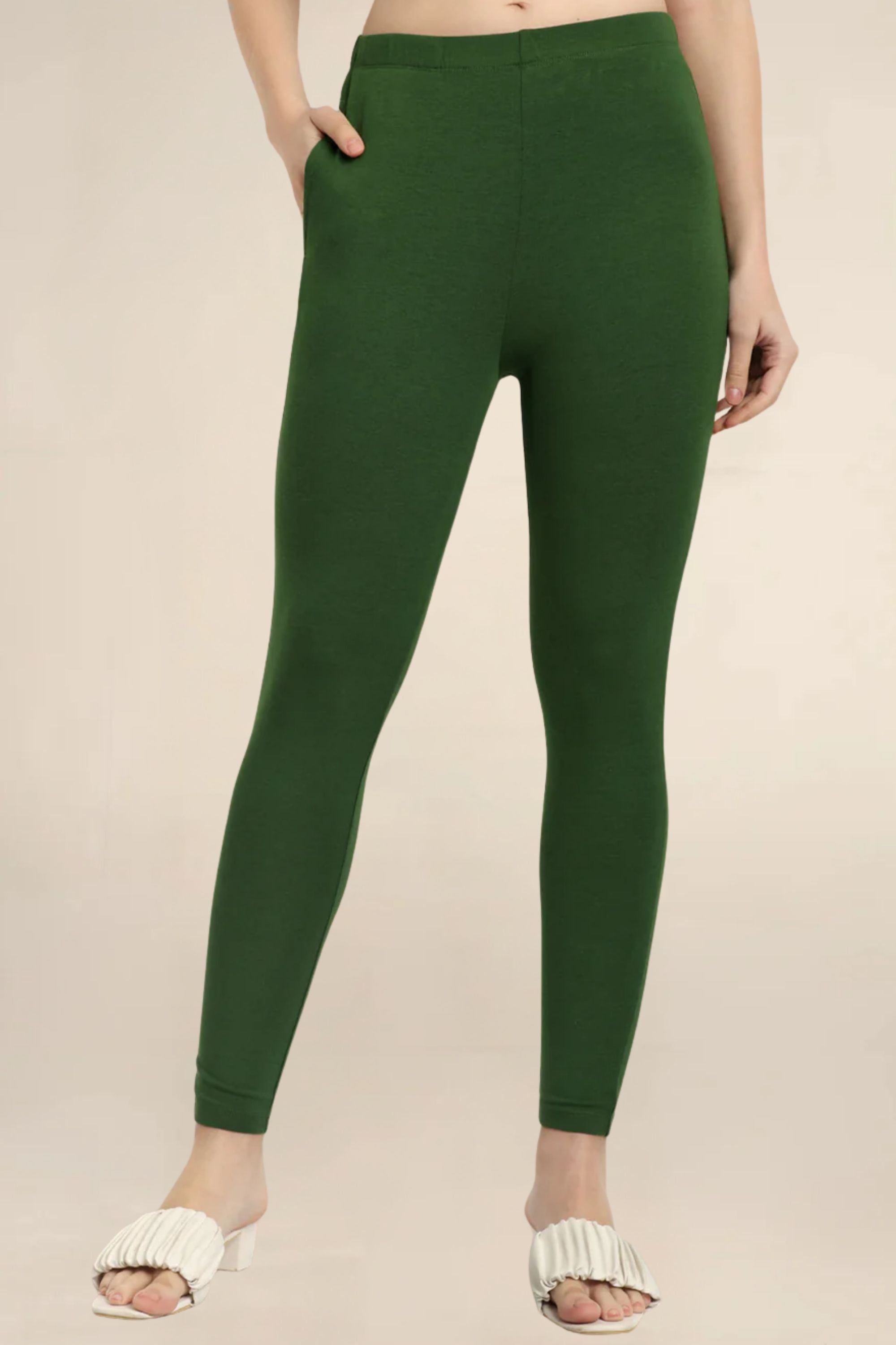 ONE SKY WOMEN SP. CHUTNEY SOLID LEGGINGS