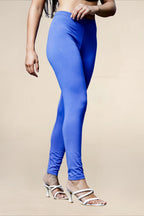 WOMEN BLUE REGULAR LENGTH LEGGING