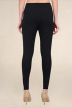 WOMEN BLACK REGULAR LENGTH LEGGING