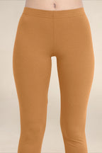 Women Tobacco Breathable Long Length Legging