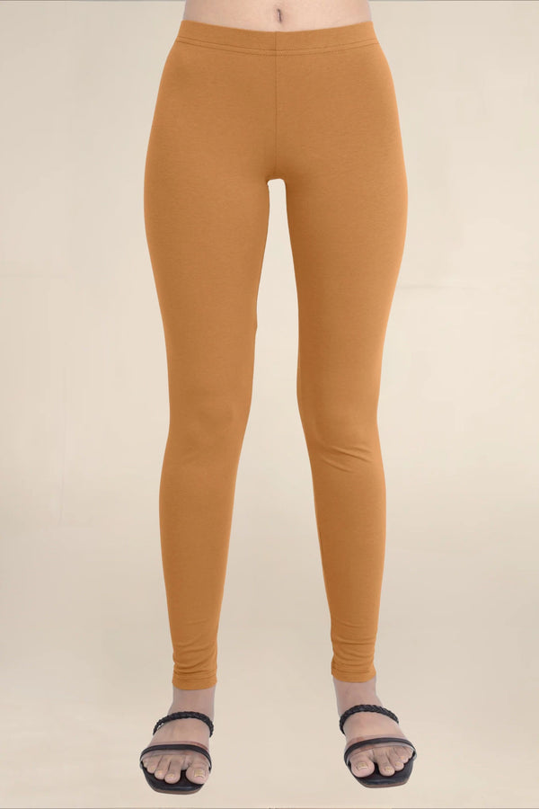 Women Tobacco Breathable Long Length Legging