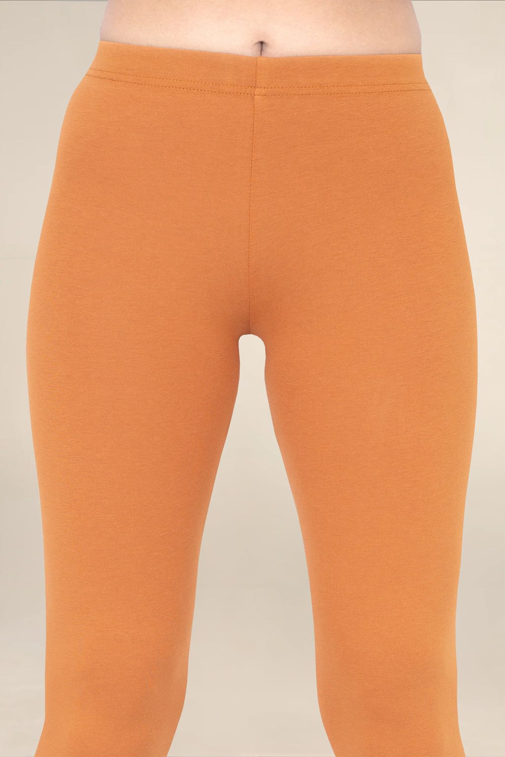 Women Rust Ankle Length Legging