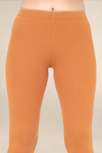 Women Rust Ankle Length Legging