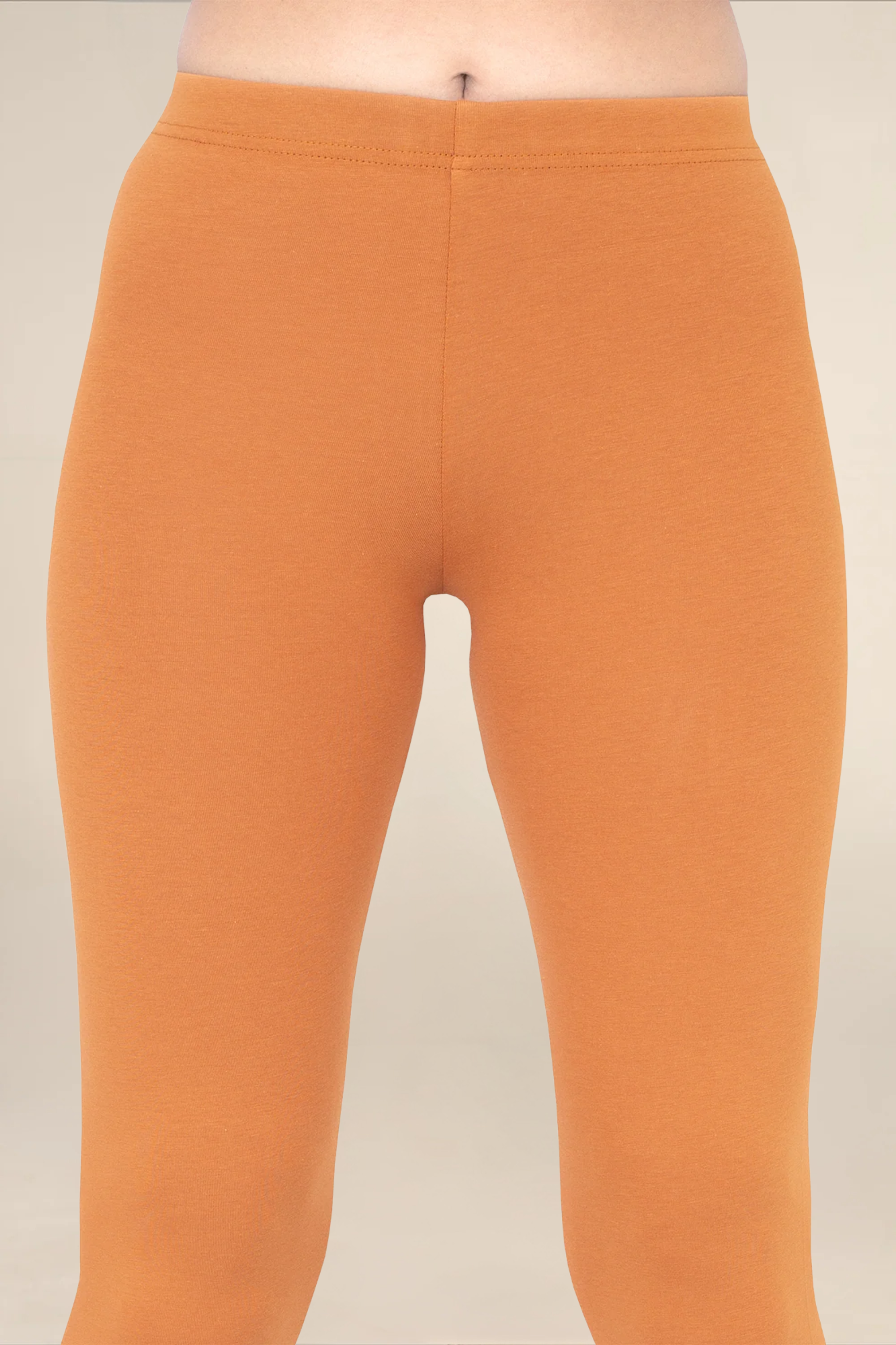 Women Rust Ankle Length Legging