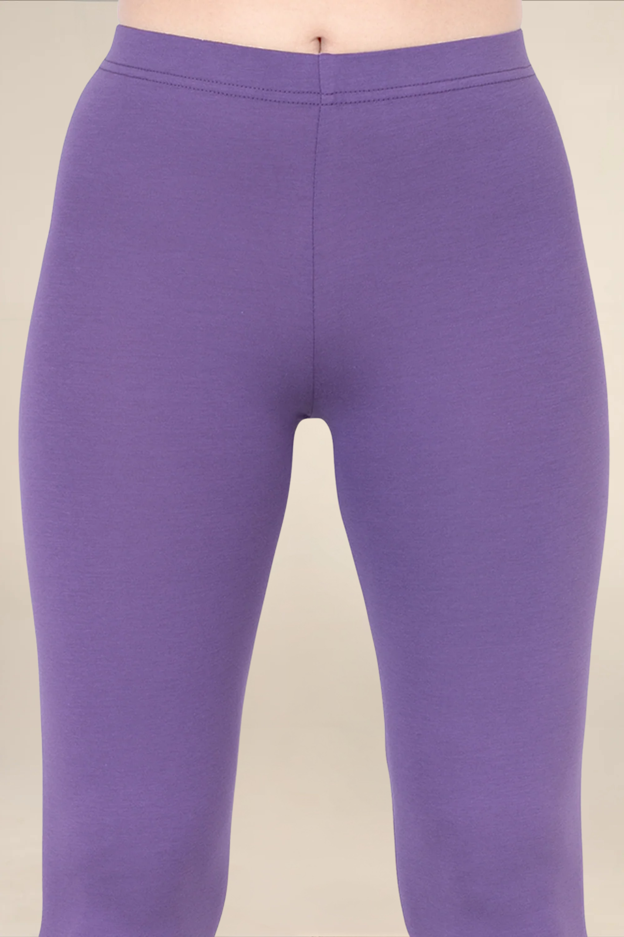 Women Purple Ankle Length Legging