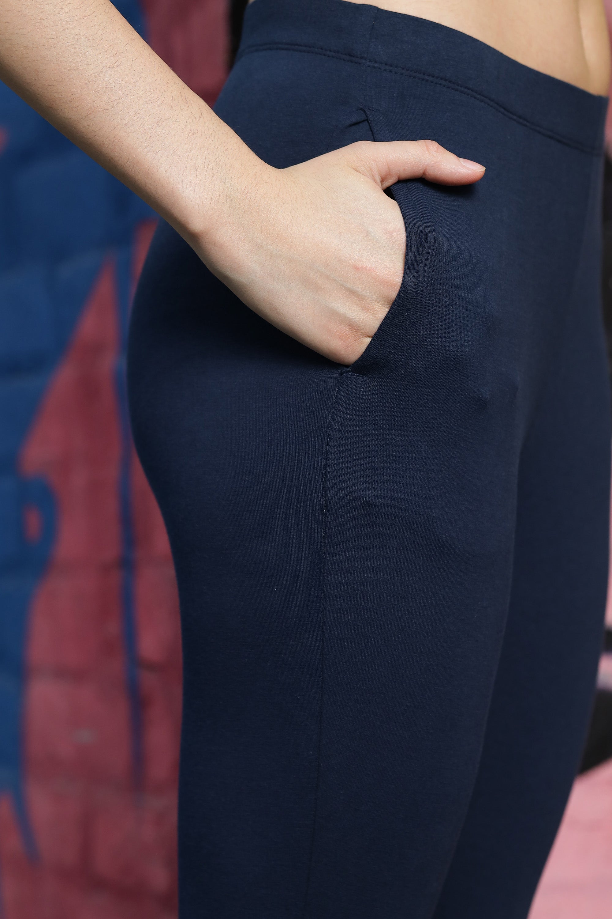 ONE SKY WOMEN NOUVEAU SOLID LEGGINGS