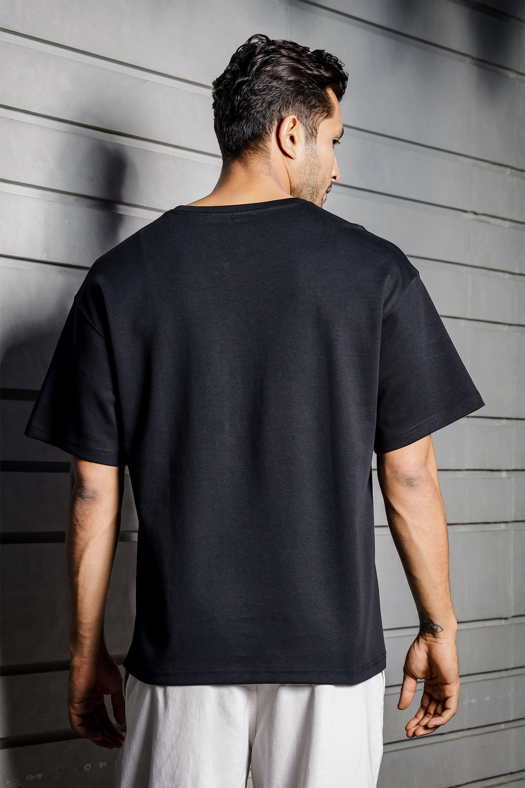 Men's Pure Cotton Printed Oversized T-Shirt