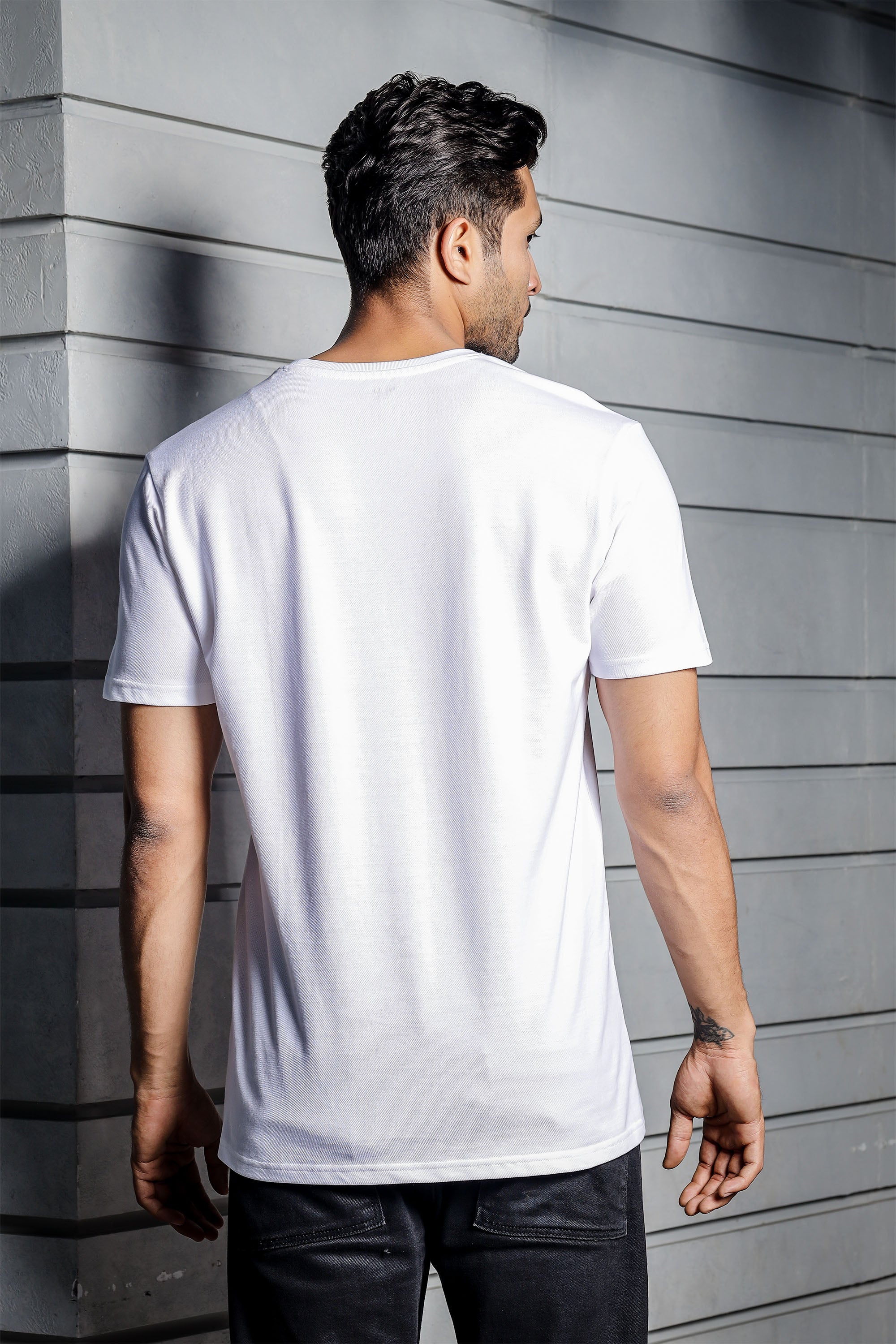 Men's Pure Cotton Printed T-shirt