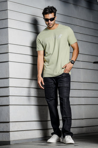 Men's Pure Cotton Printed T-shirt