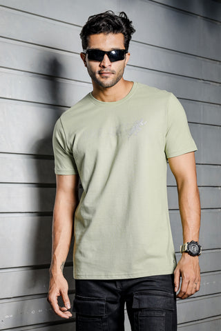 Men's Pure Cotton Printed T-shirt