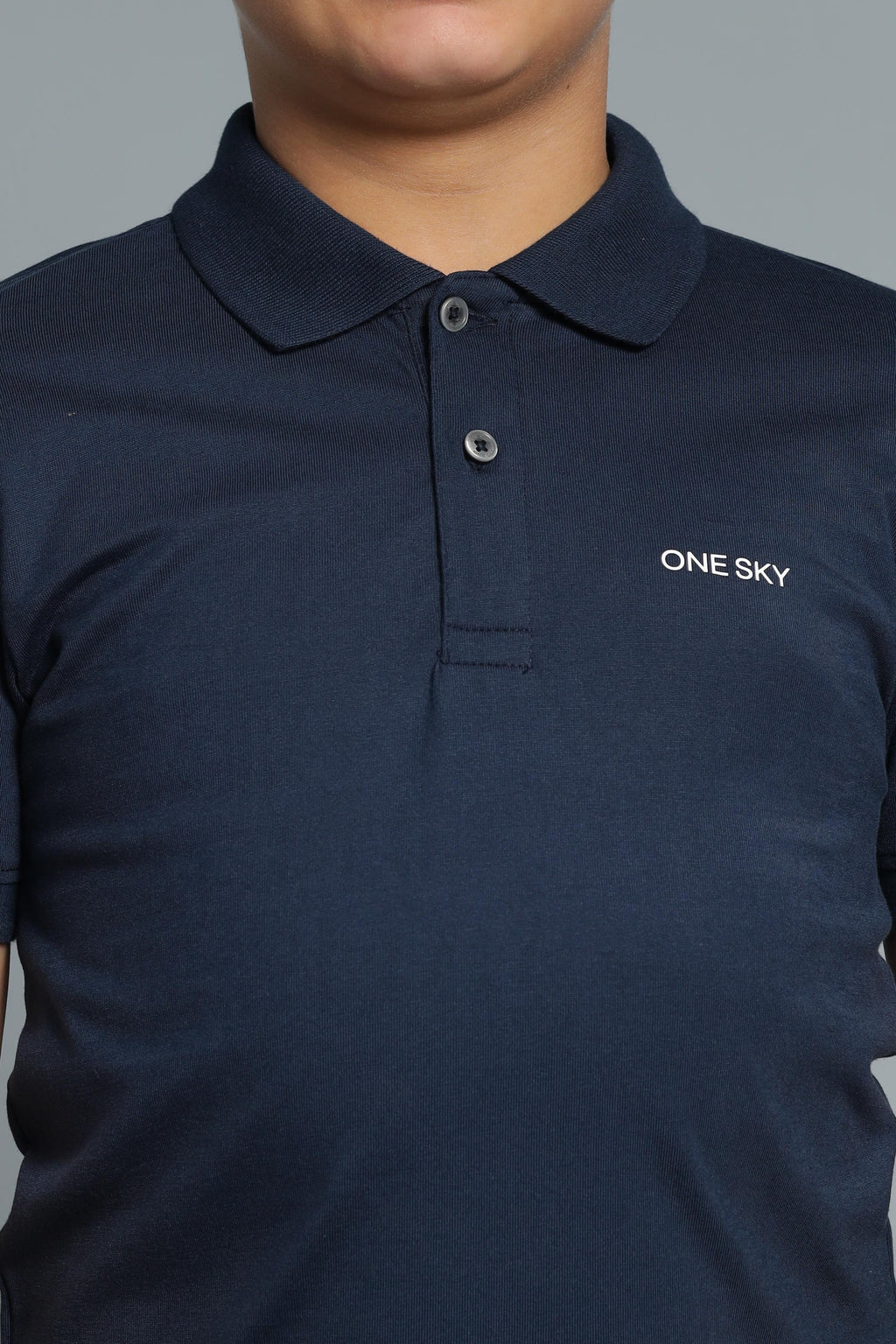 Boys Navy Polo T-Shirt