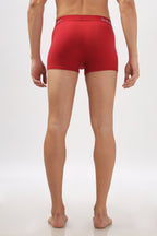 Mens Solid Cotton Trunk Underwear (Pack of 3)