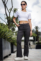 ONE SKY WOMEN ELEPHANT SOLID TROUSER