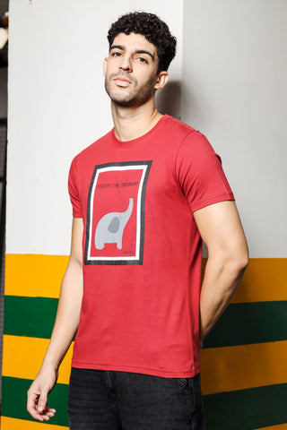 Mens Round Neck Men's T-Shirt