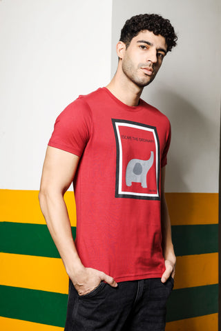 Mens Round Neck Men's T-Shirt