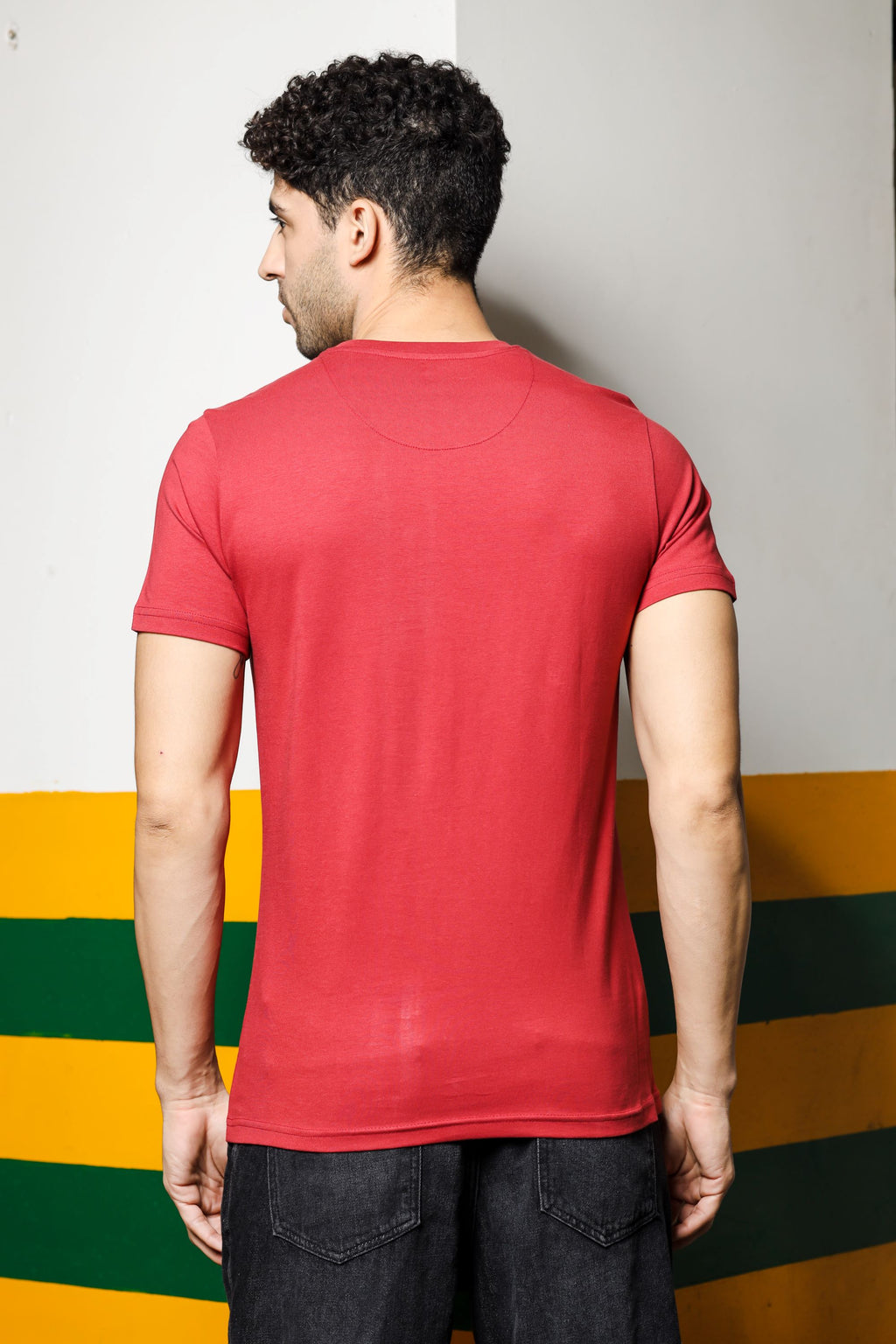 Mens Round Neck Men's T-Shirt