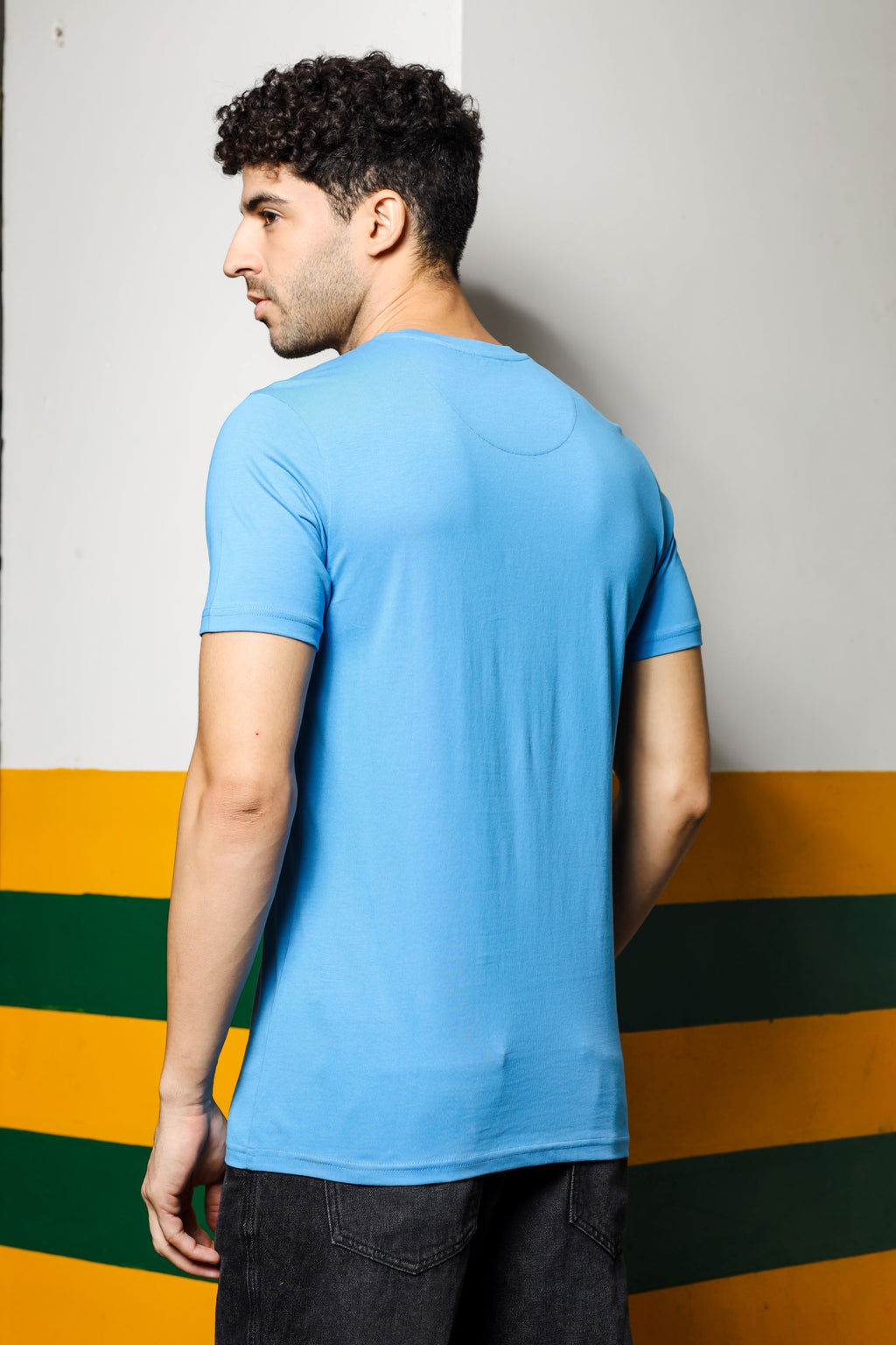 Mens Round Neck Men's T-Shirt