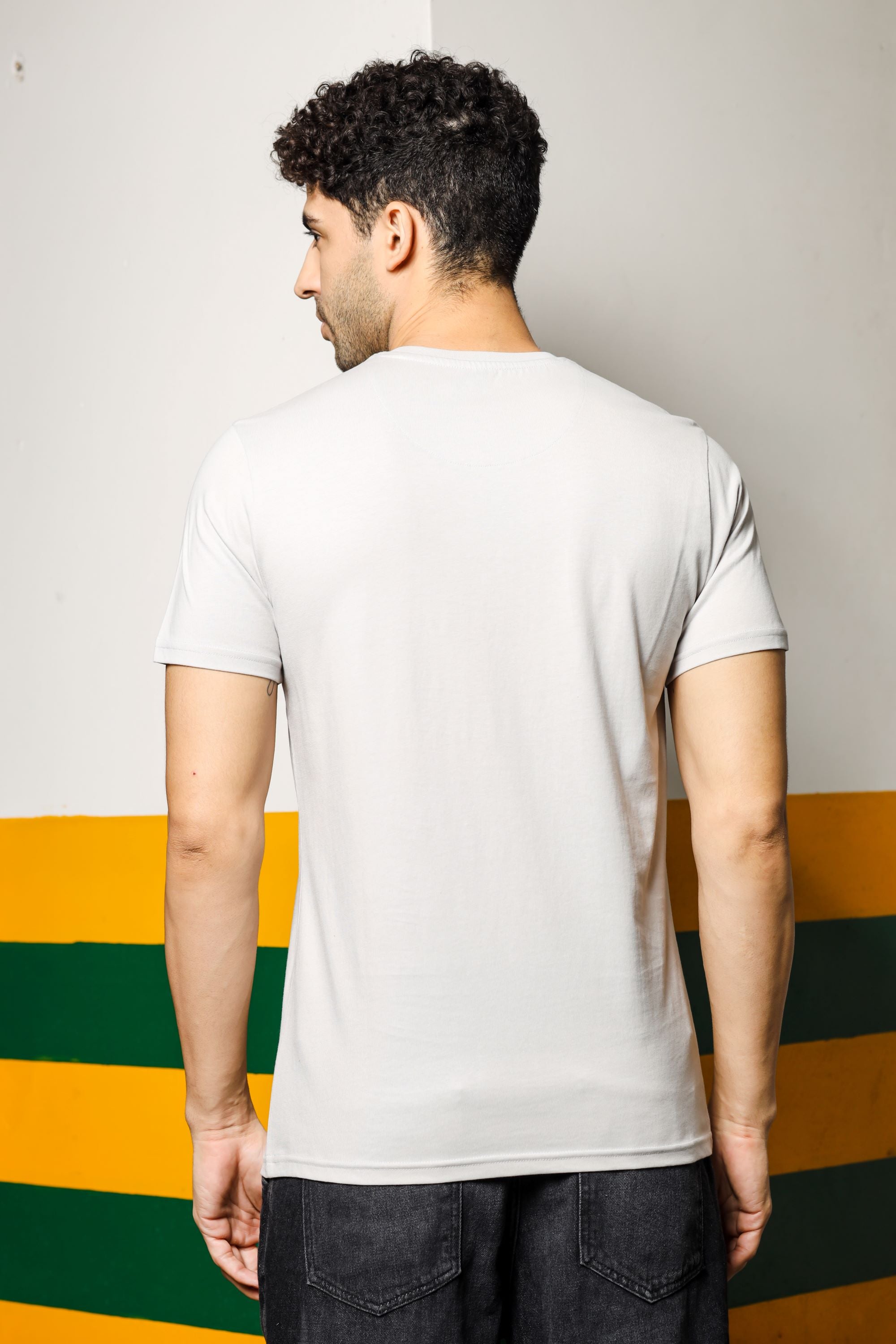 Mens Round Neck Men's T-Shirt