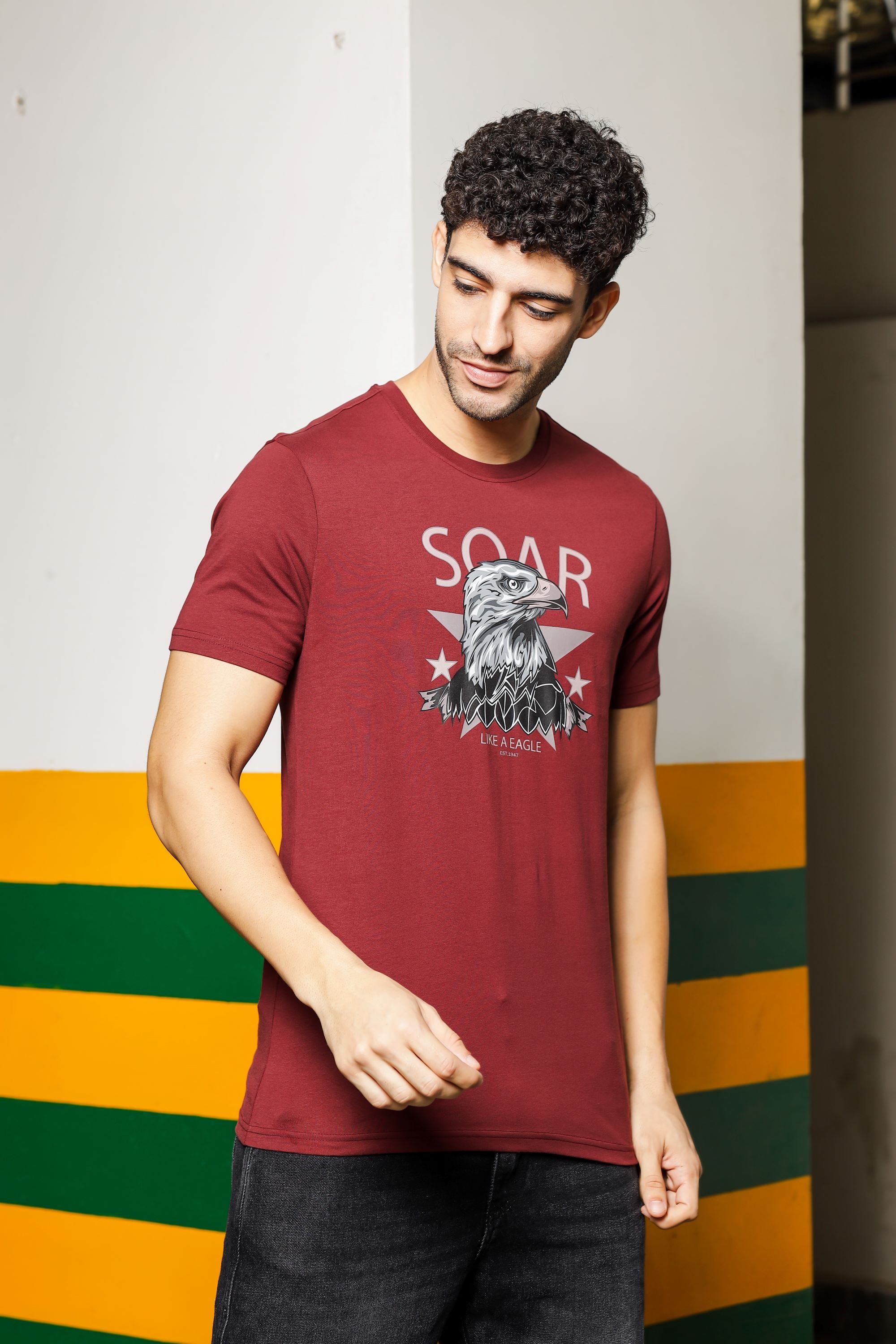 Mens Round Neck T-Shirt