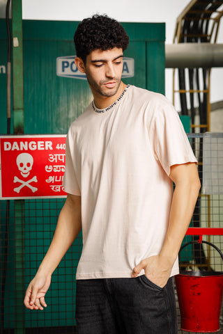 Mens Round Neck Oversized T-Shirt