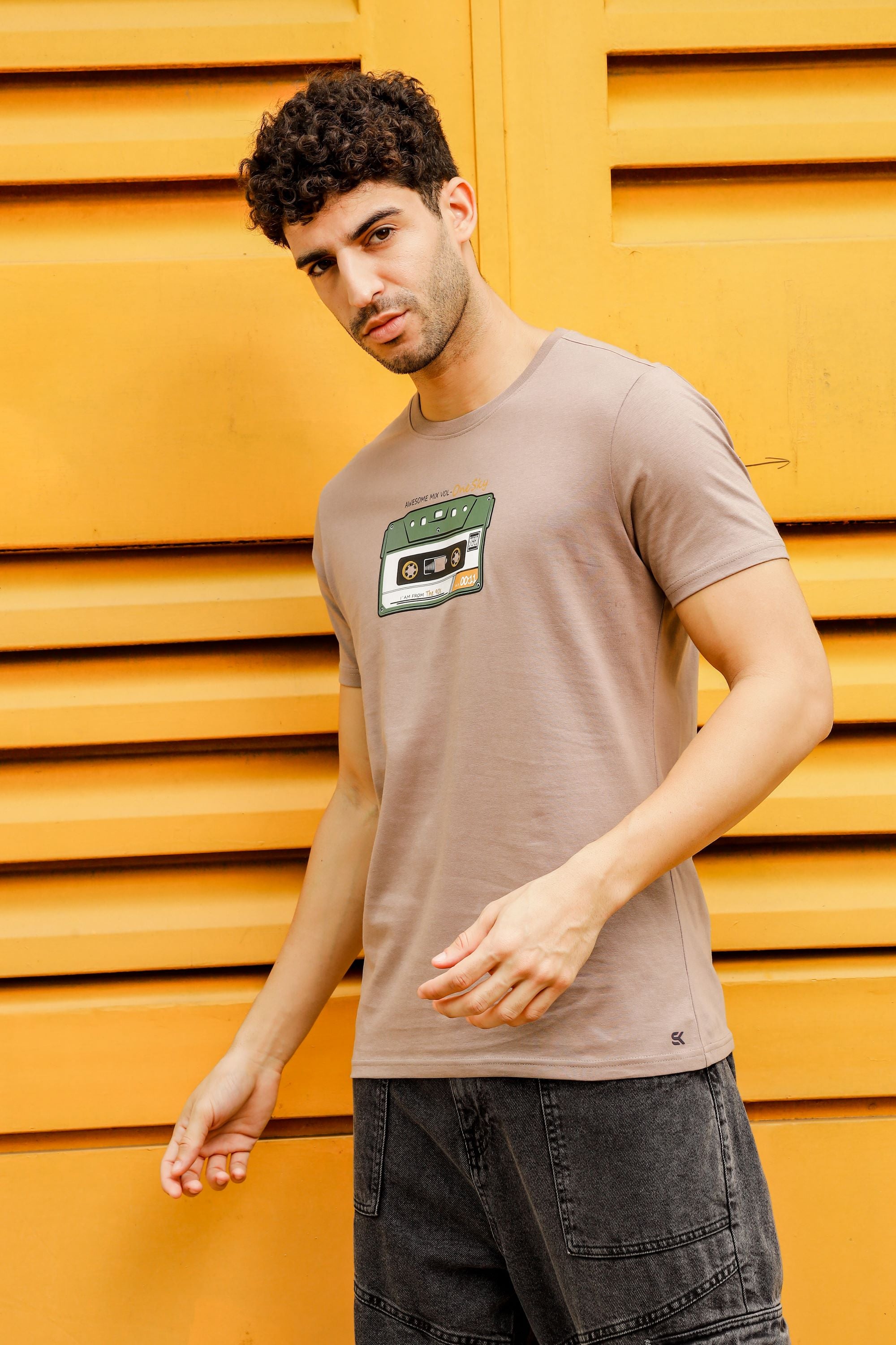 Mens Round Neck T-Shirt