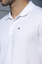 Men's Polo White T-Shirt