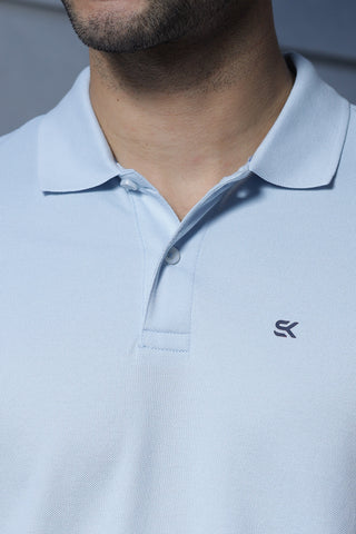 Men's Polo Blue T-Shirt