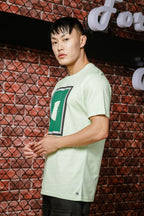 MENS PRINTED GLEAM ROUND NECK TSHIRT