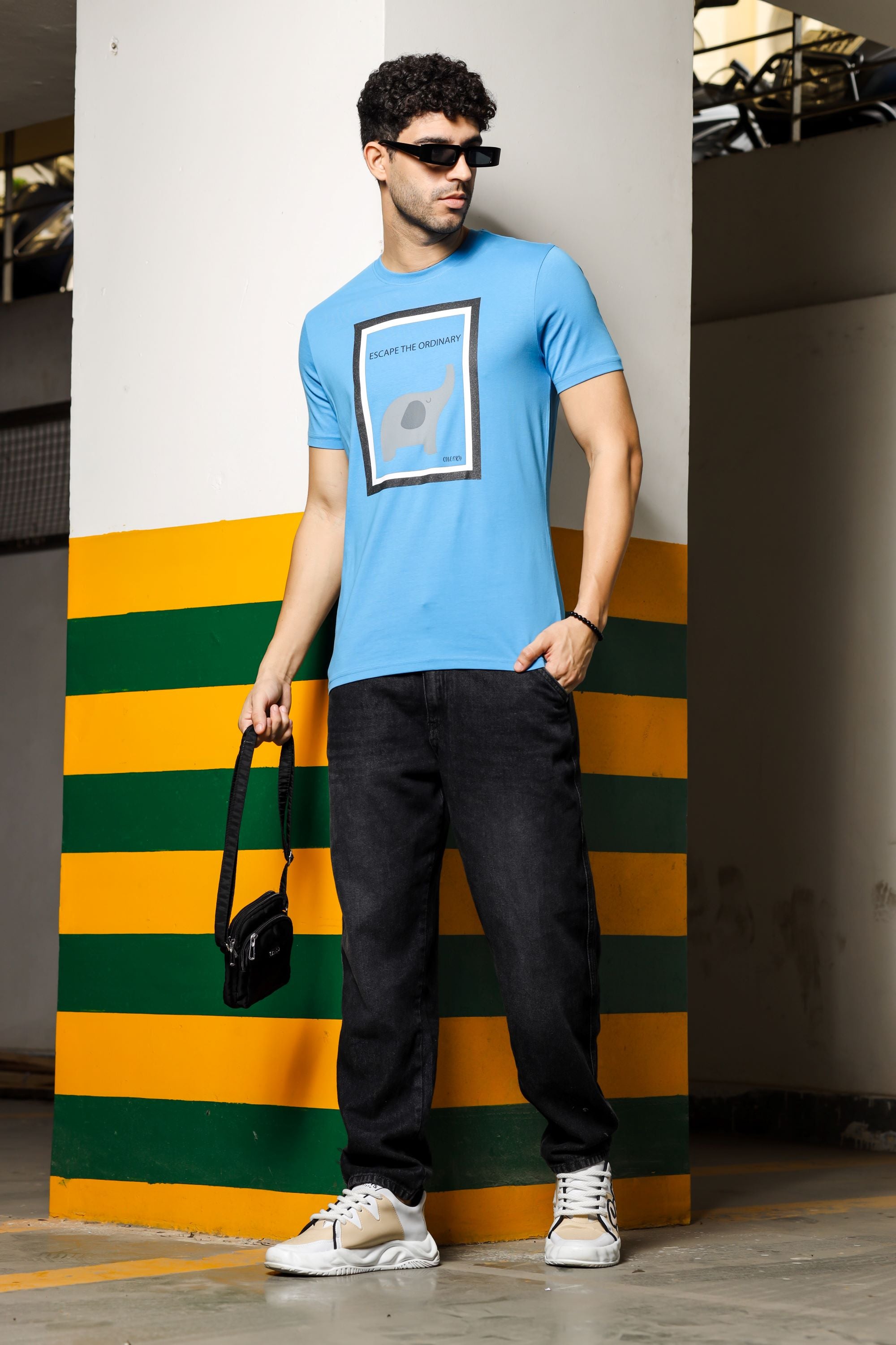 Mens Round Neck Men's T-Shirt