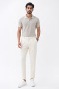 EGRET COLOR MEN TROUSER