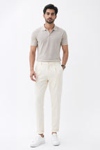 EGRET COLOR MEN TROUSER