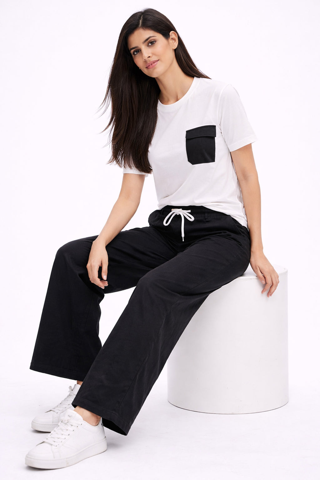 BLACK BEAUTY WOMEN HALF SLV CO-ORD SET