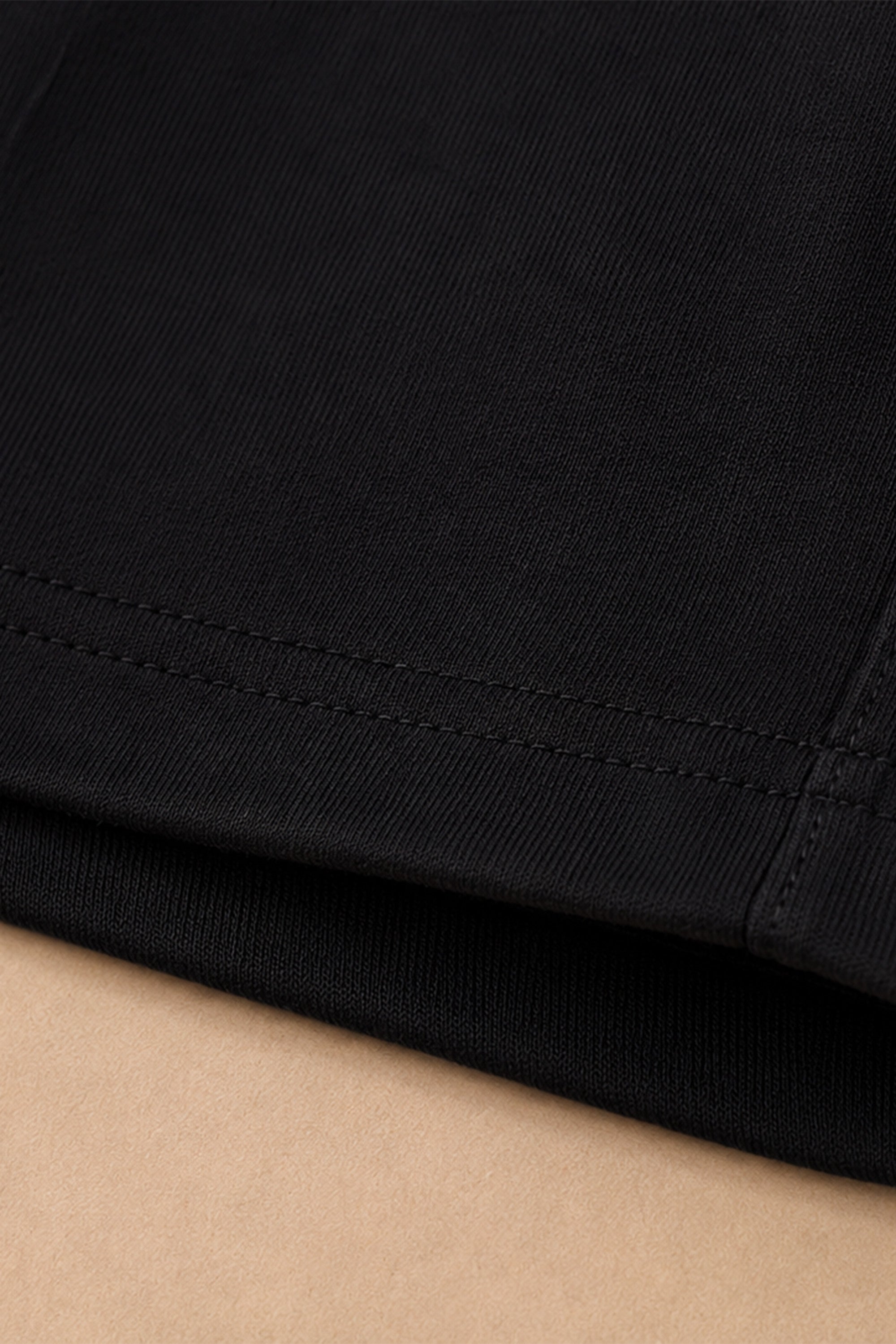 BLACK COLOR MEN SHORTS