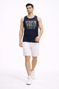 NAVY COLOR MEN TANK TOP
