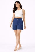 NAVY WOMEN BERMUDA