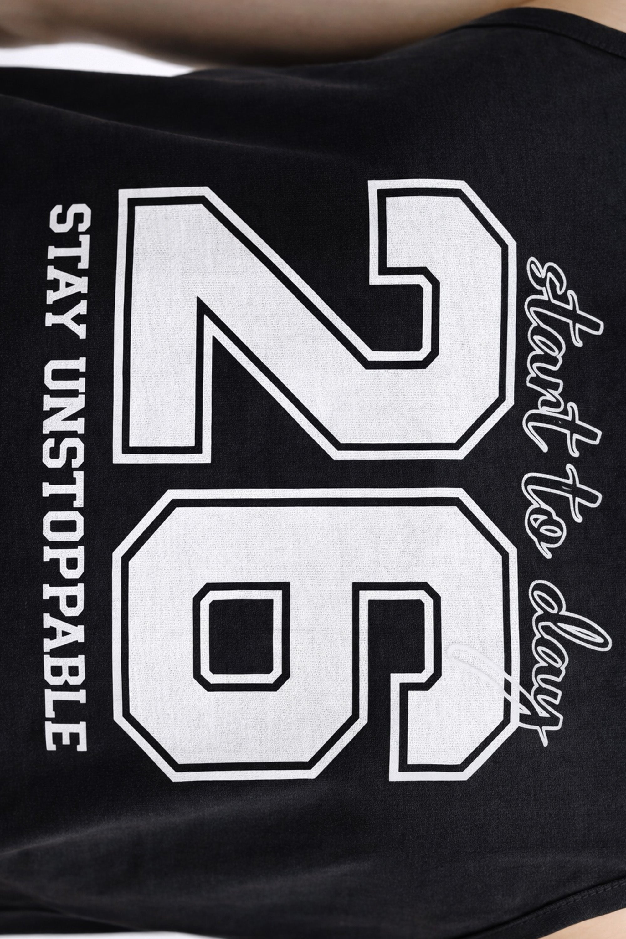 BLACK COLOR MEN TANK TOP