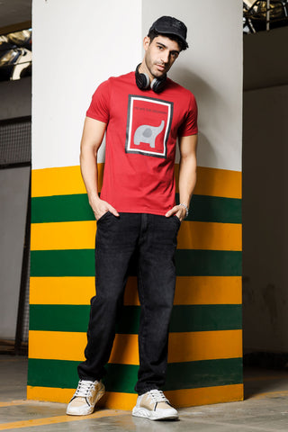 Mens Round Neck Men's T-Shirt